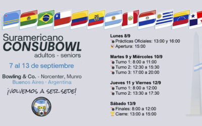 PROGRAMACIÓN SURAMERICANO 2025